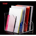 acrylic Magazine File Holder Paper Book Storage Office Desk Organiser